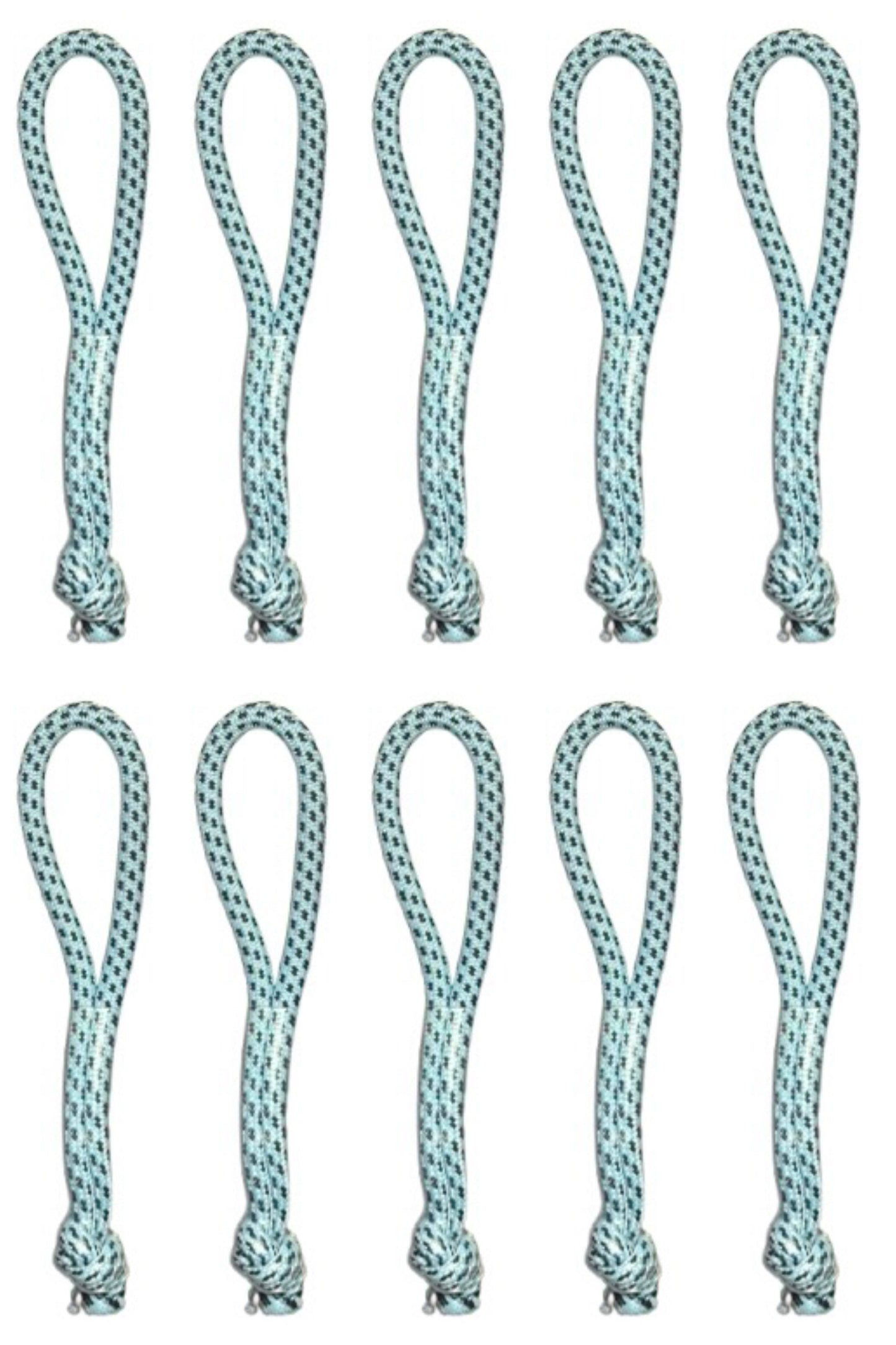 Turkusowy Zipper zestaw 10 sztuk