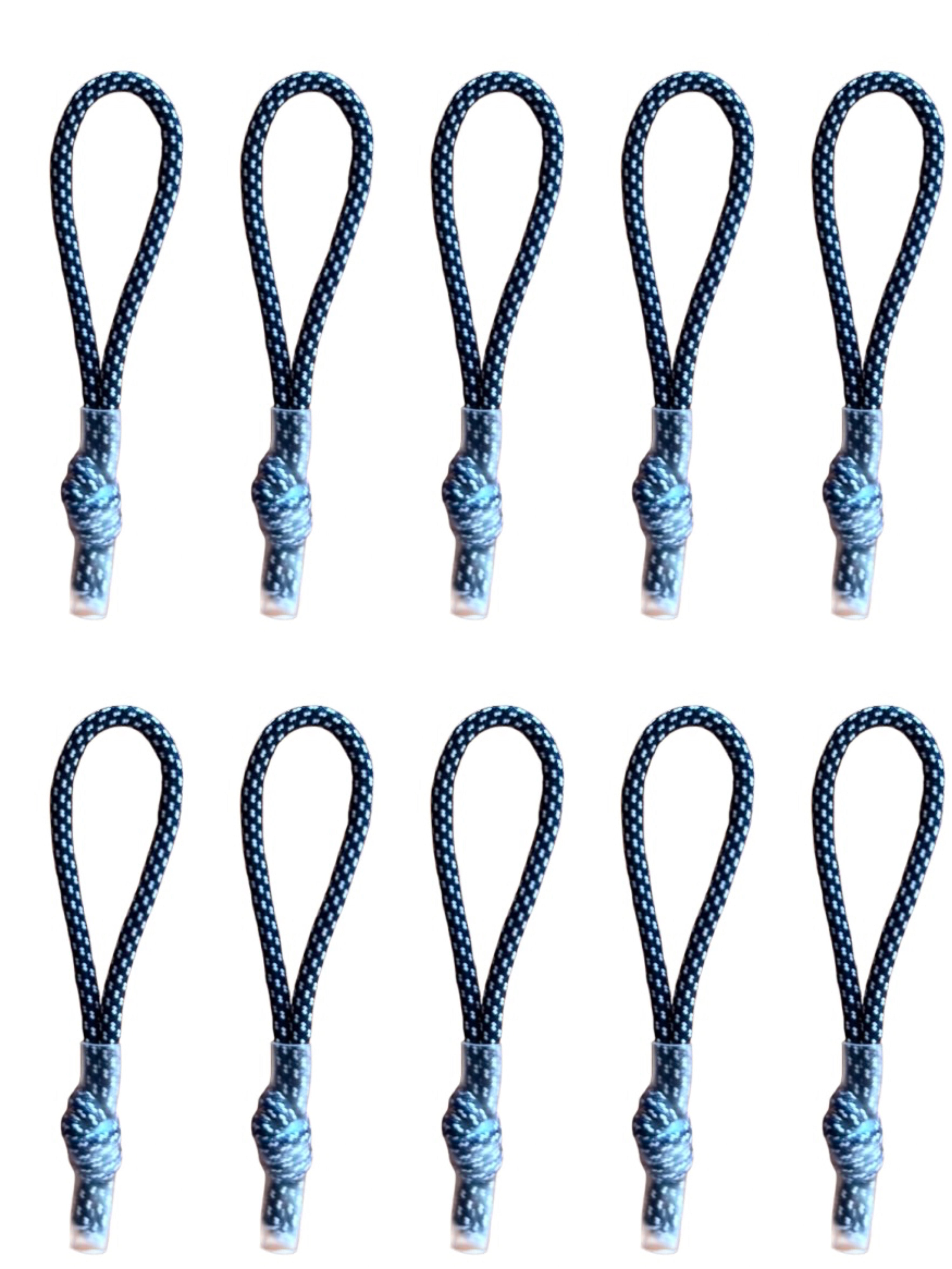 Zippery 10szt. Czarny/Biały