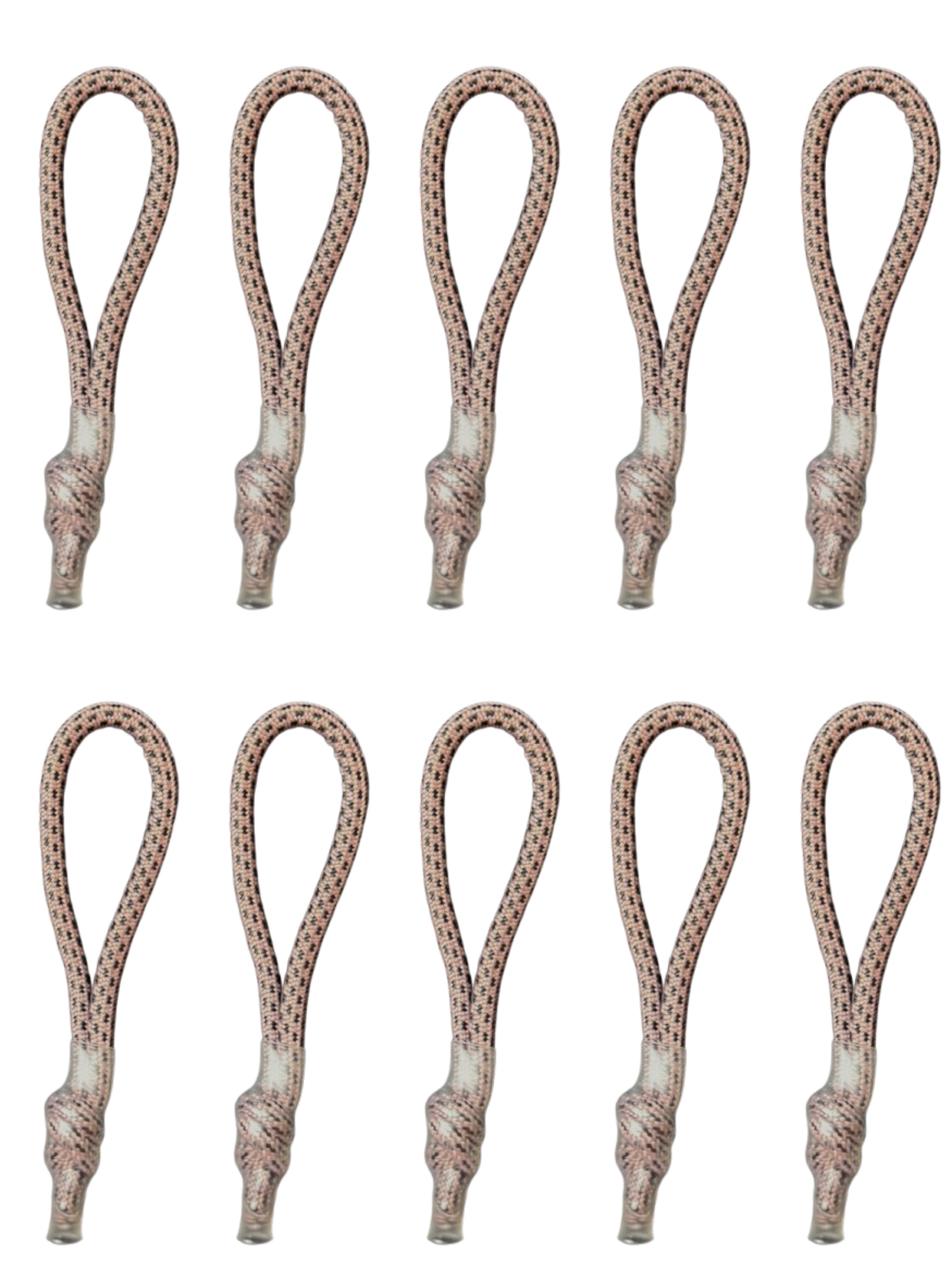 Zippery 10szt. Szary/Czarny